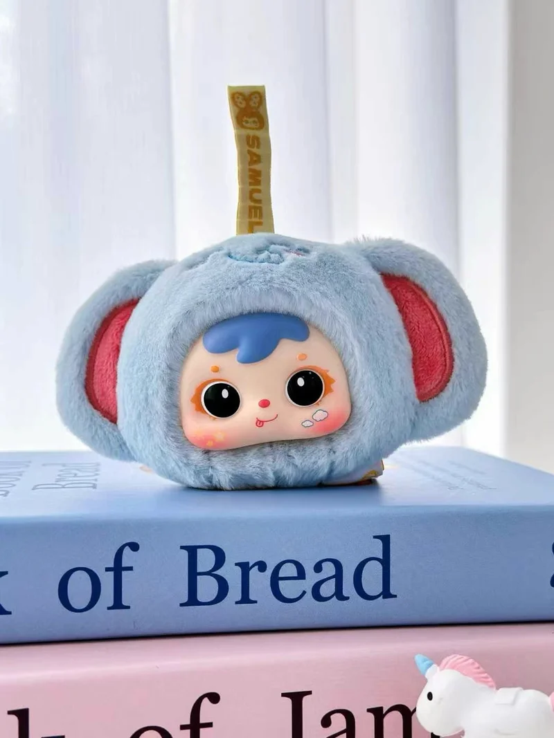 

Trend Samuel Mini Animal Series Plush Blind Box Cute Vinyl faced animal doll Pendant Keychain Accessories Girls Surprise Gifts