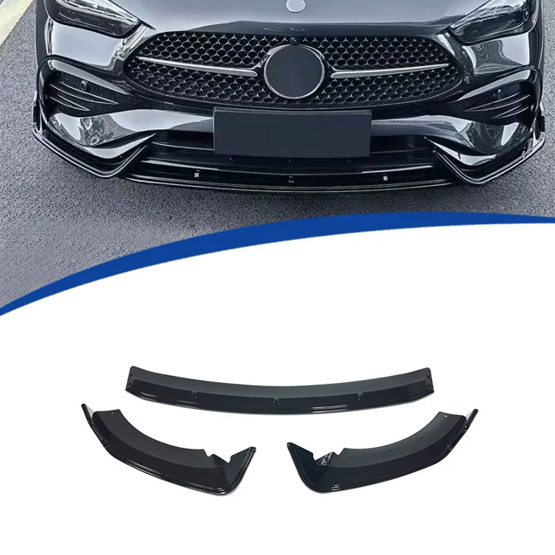 Suitable for 2023 2024 2025 2026 Benz CLE grade W236 front lip front shovel ABS material Bumper Reinforcement Decoration