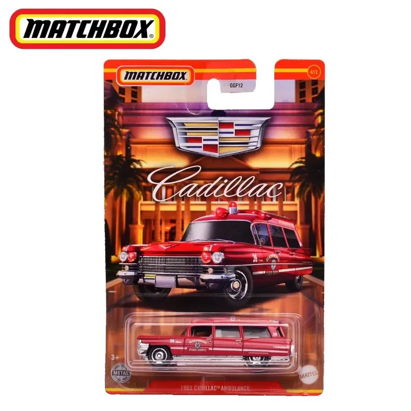 Original Matchbox Metal Car Cadillac Diecast 1:64 Escalade Eldorado CTS Wagon ONE Voiture Collector Model Toys for Children Gift