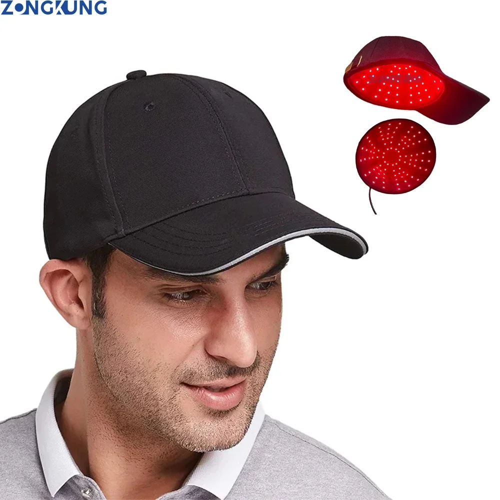 

96Pcs Leds Red Light Cap-Lamps Beads Full Coverage of the Scalp,Promote Blood Circulation,Regulate Oil Secretion,Strong Hair