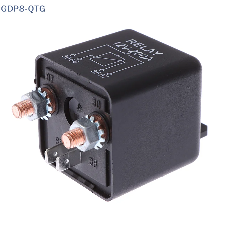 NEW 1PC 12V 200 Amp Heavy Duty Split Charge/Winch Relay for Car Van Boat 4 Pin