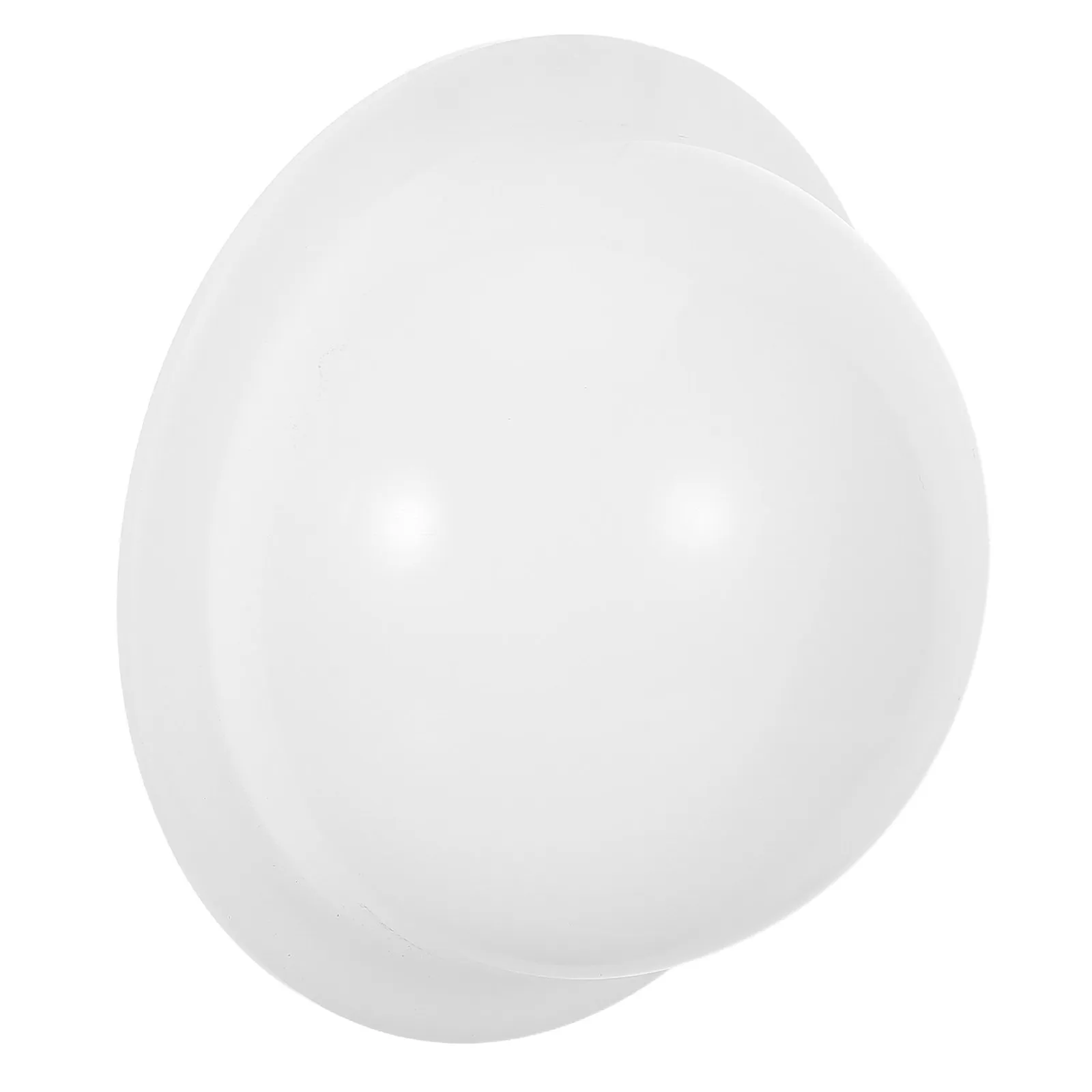 White Round Acrylic Dome Ceiling Light Shade Half Sphere Cover Replacement for Surface Mount Fixtures Reduces Glare Enhances