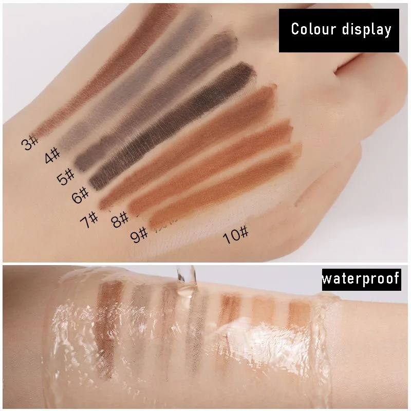 1PC Eyebrow Pencil Waterproof Makeup Pen Beginner Make-up Artist Long-lasting Tint for Eye Brow for Women Girls Coloring