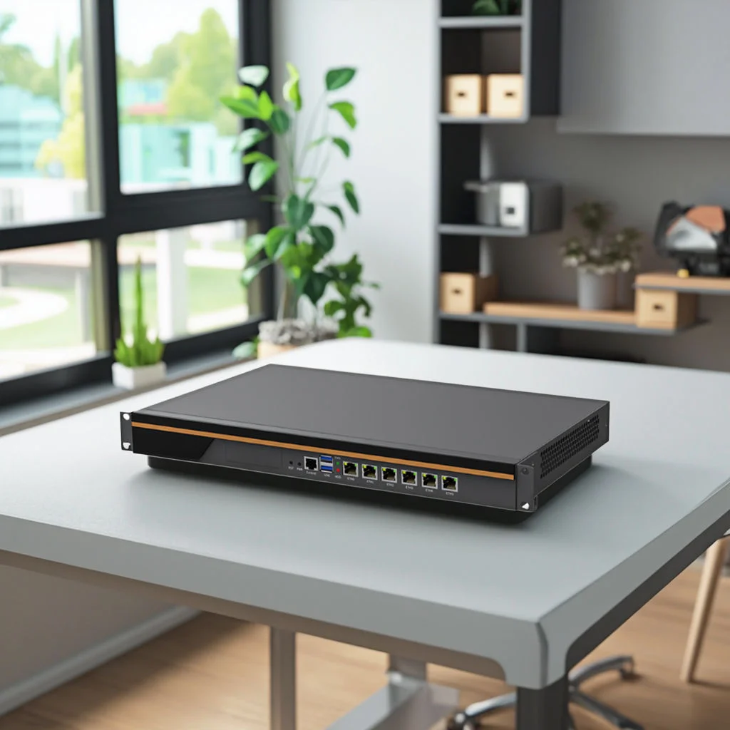 Partaker 1U Network Security Firewall with 12th Gen Intel Core I9/i7/i5 Processors 6x GbE Ports VPN Router Compatible pfSense