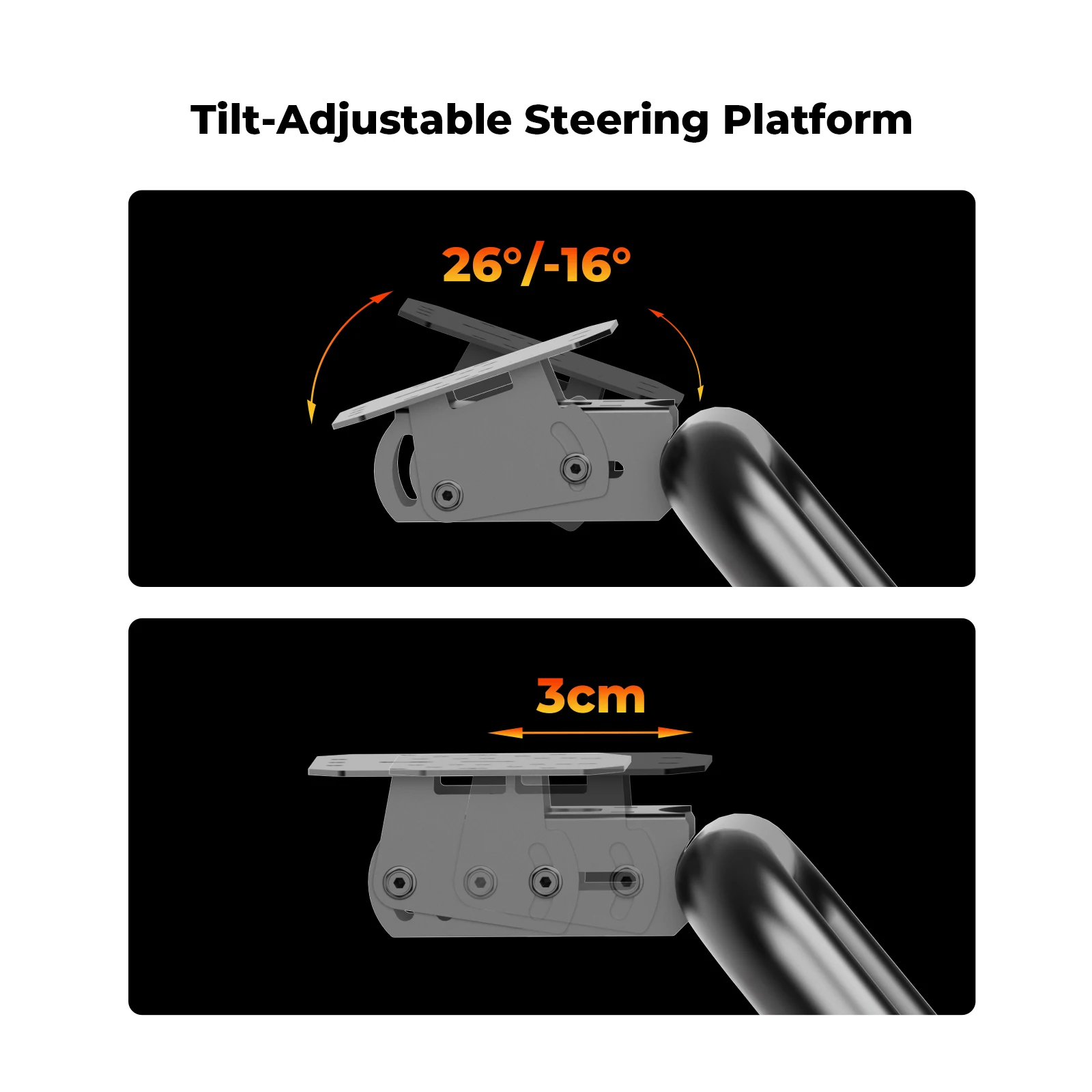 2026 Hot Sale  Fully Adjustable Racing Cockpit for Direct Drive Simulators with Robust Steel Frame for Fanatec Thrustmaster view 3