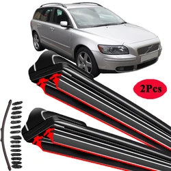 For Volvo V50 2004 2005 2006 2007 2008 2009 2010 2011 2012 Front Wiper Delete Blades Arm Windshield Windscreen Window 26 19