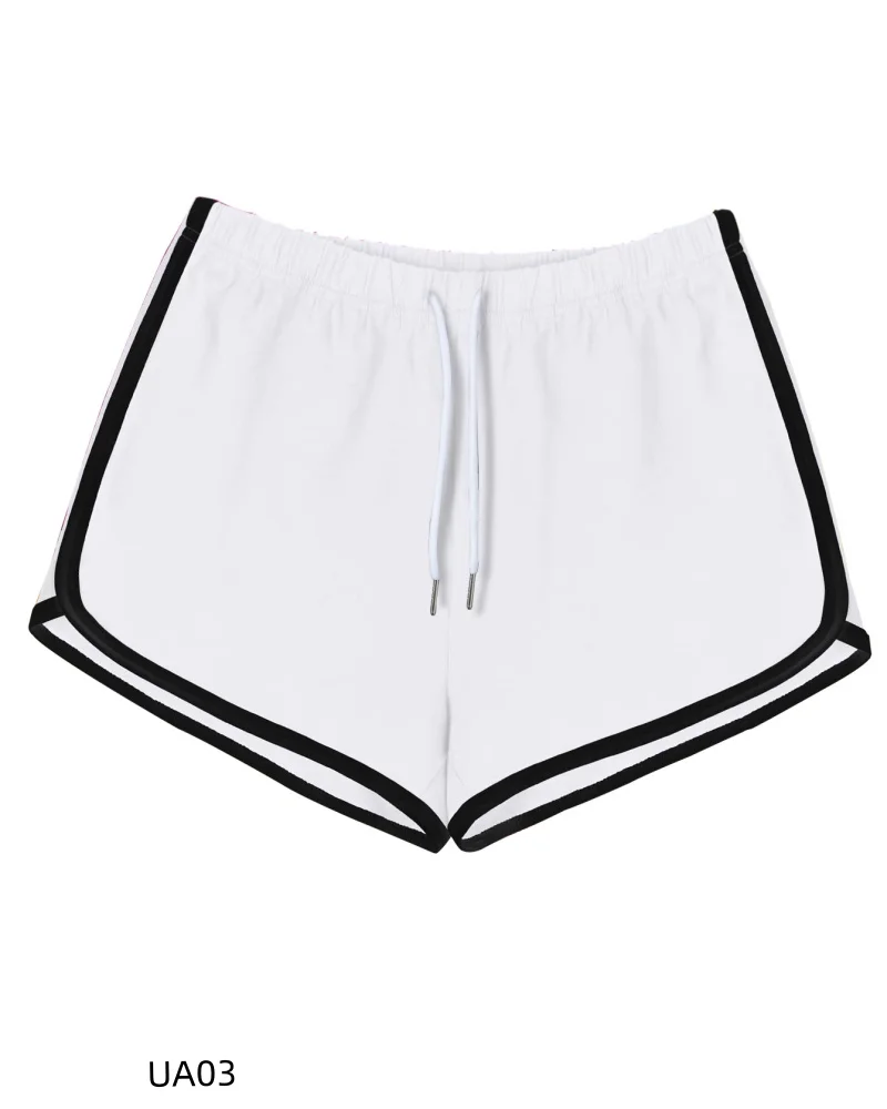 Women's Cotton Casual Shorts Elastic Waist Drawstring Running Sports Lounge Summer Dolphin Gym Workout Lounge Shorts