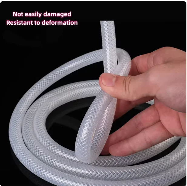 1 Meter High Pressure Silicone Tube 3~28mm Food Grade Steam Distillation Rubber Hose Heat Resistant Flexible Tube