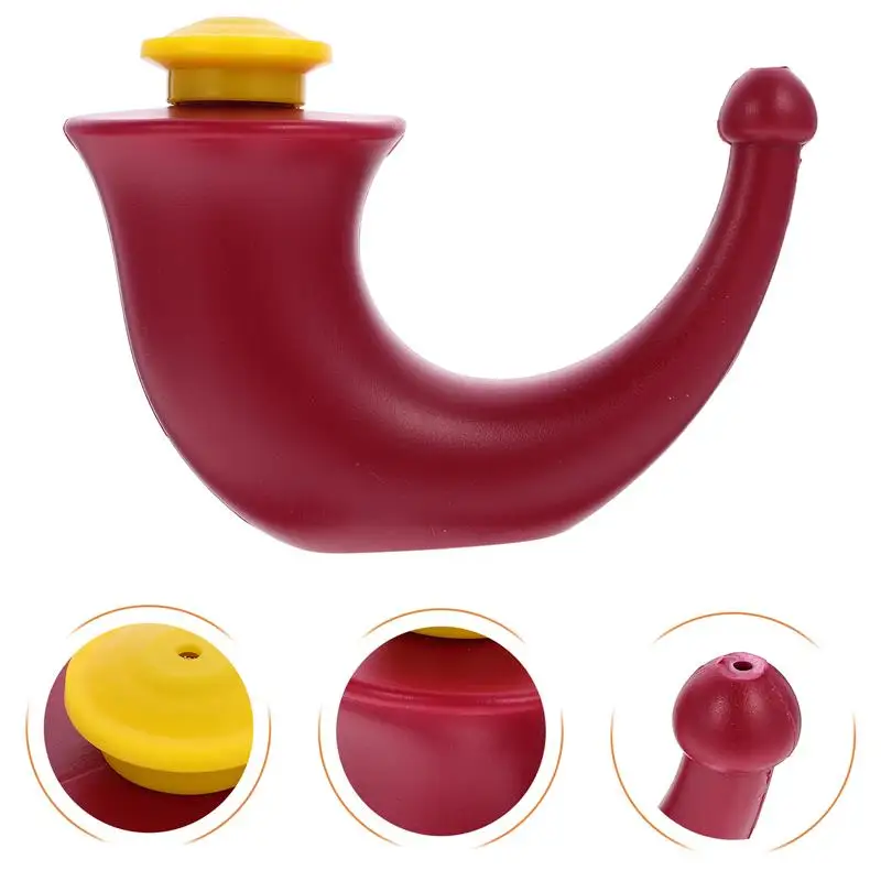 Netti Pot Sinus Cleaner Nose Cleaner Red Horn Neti Pot Yoga Neti Pot Suite Nose Irrigation Pot Nasal Rinsing Wash Accessries