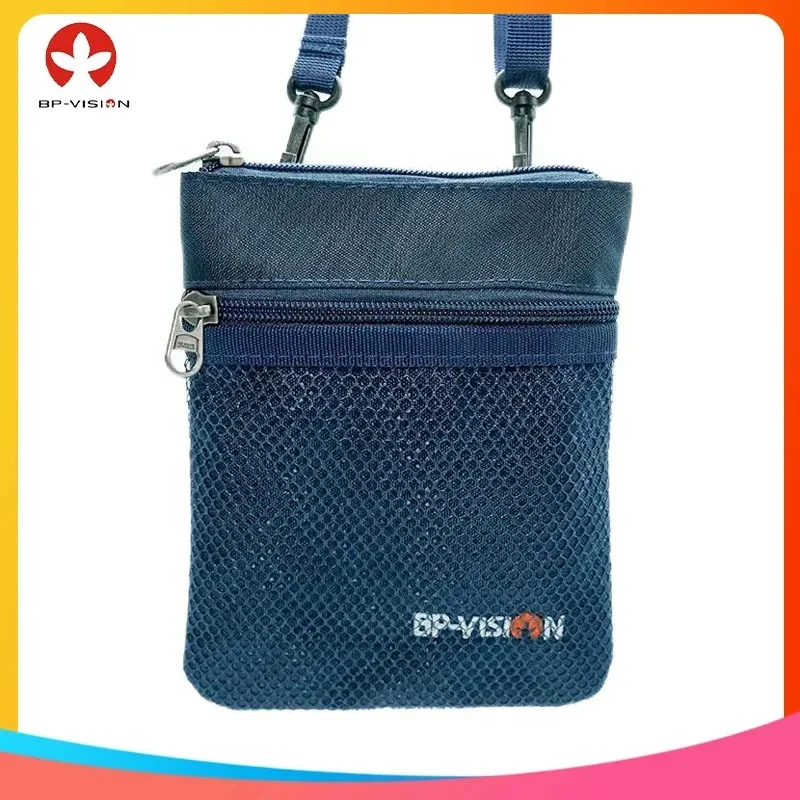 

BP-VISION Cross Body Passport Bag Travel Certificate Bank Card Coin Case EDC Shopping Cash Wallet Cellphone Taker Free Hands