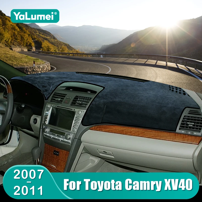 

For Toyota Camry XV40 2007 2008 2009 2010 2011 Camry 40 Car Dashboard Sun Shade Cover Instrument Desk Non-slip Pad Accessories