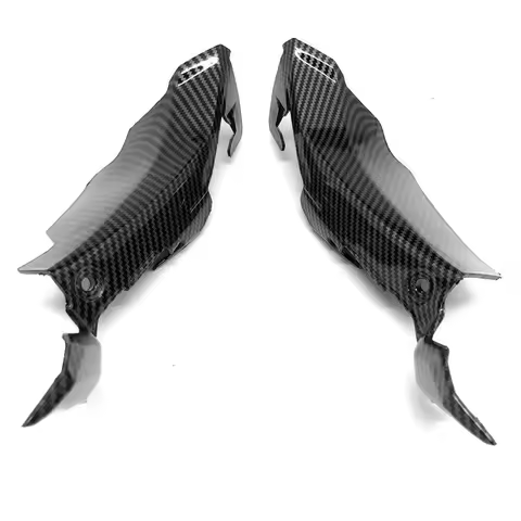 Hydro Dipped Carbon Fiber Finish Front Inner Dash Air duct Cover Fairing For HONDA CBR1000RR 2017 2018 2019 CBR 1000 RR