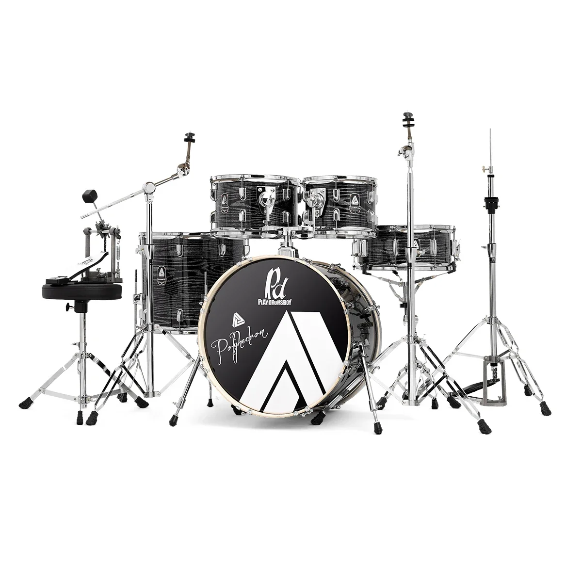

Hot Sale China Manufacture Quality Polyhedron Series Professional Musical Acoustic Drums