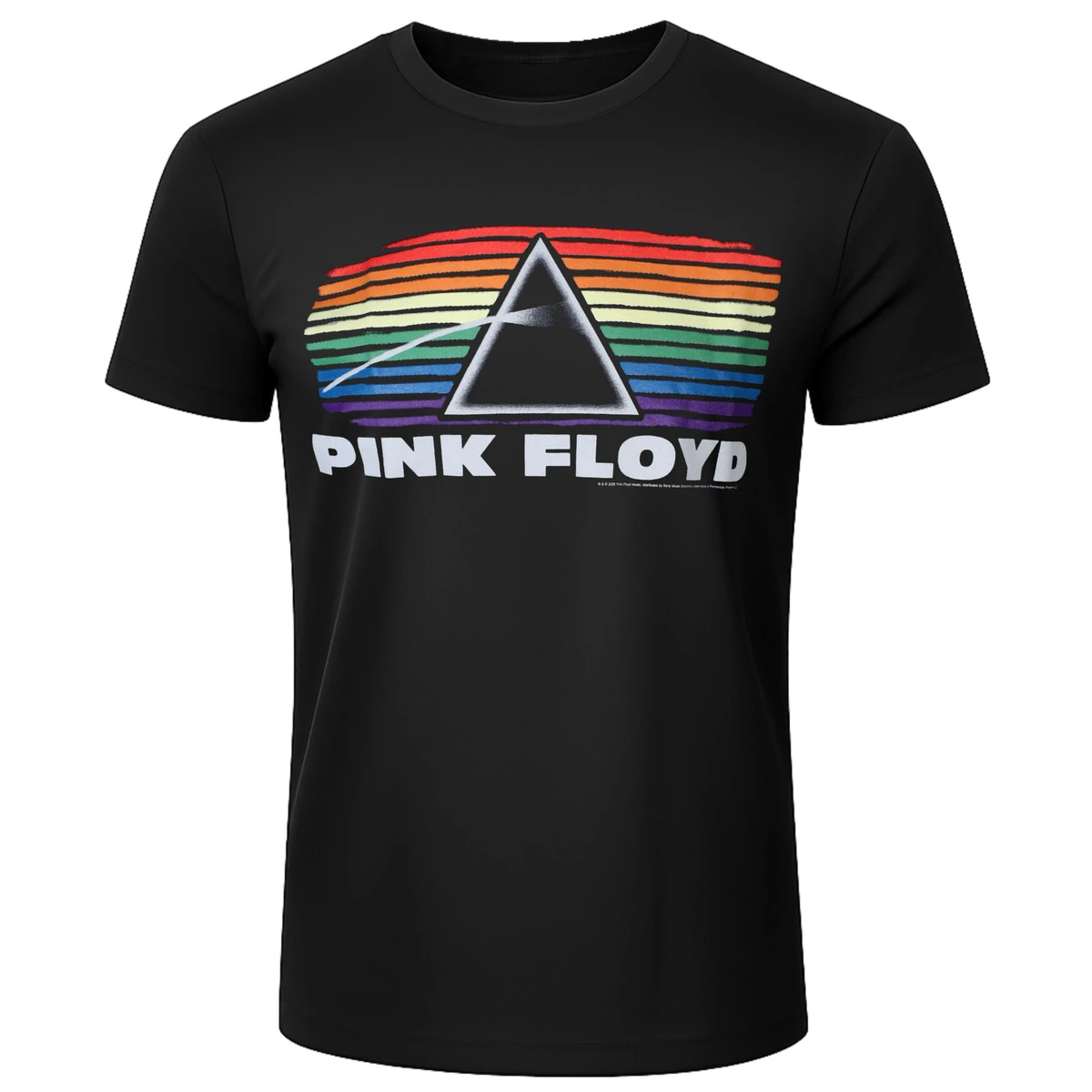 Y2k Sale Pink Floyd Grafik-Baumwoll-Band-T-Shirt Unisex Sommer Kurzarm Mode Marken-T-Shirt Luxus Casual Vintage Tee – Detail 3