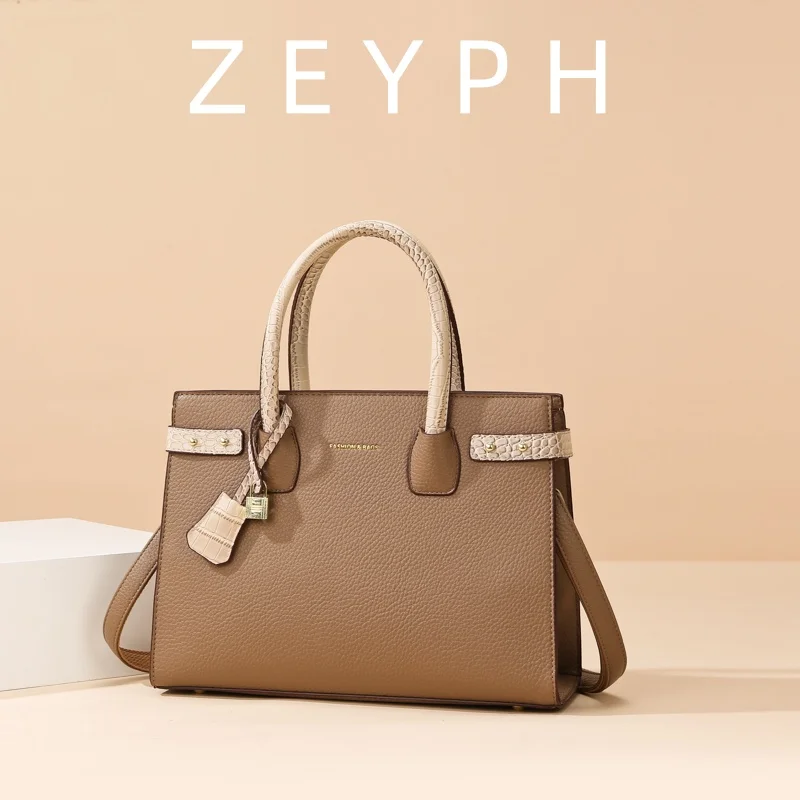 

Zeyph Large Capacity Handheld Diagonal Cross Bag Fashionable Simple Design for Easy Carry