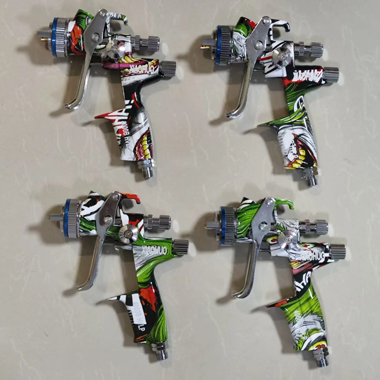 Professional Grade 4000Camouflage Automotive Paint Spray Gun High Atomization New Arrival Perfect Car Finishing OEM Gravity Feed