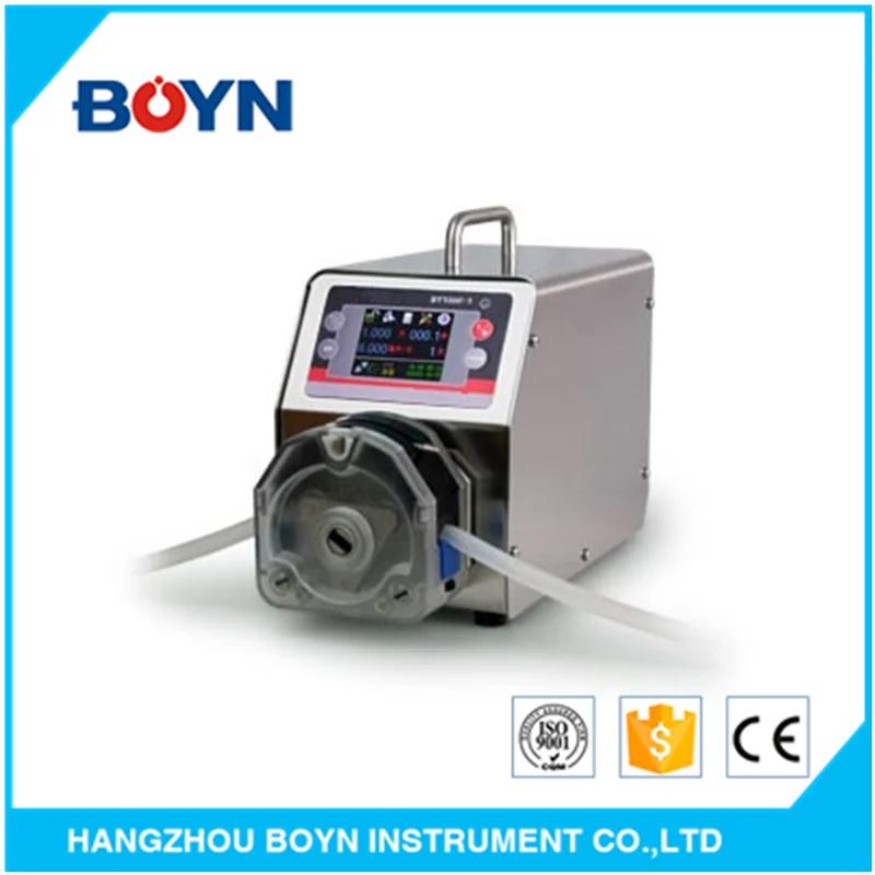 BT100F-1 Lab double-deck isolation structure LCD touch screen Intelligent temperature-control Dispensing peristaltic fluid pump