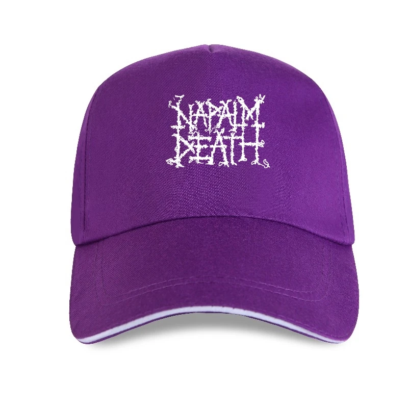 NAPALM DEATH Old Logo band poster album cover heavy metal hard rock Baseball cap all sizes S 5XL men's Black White