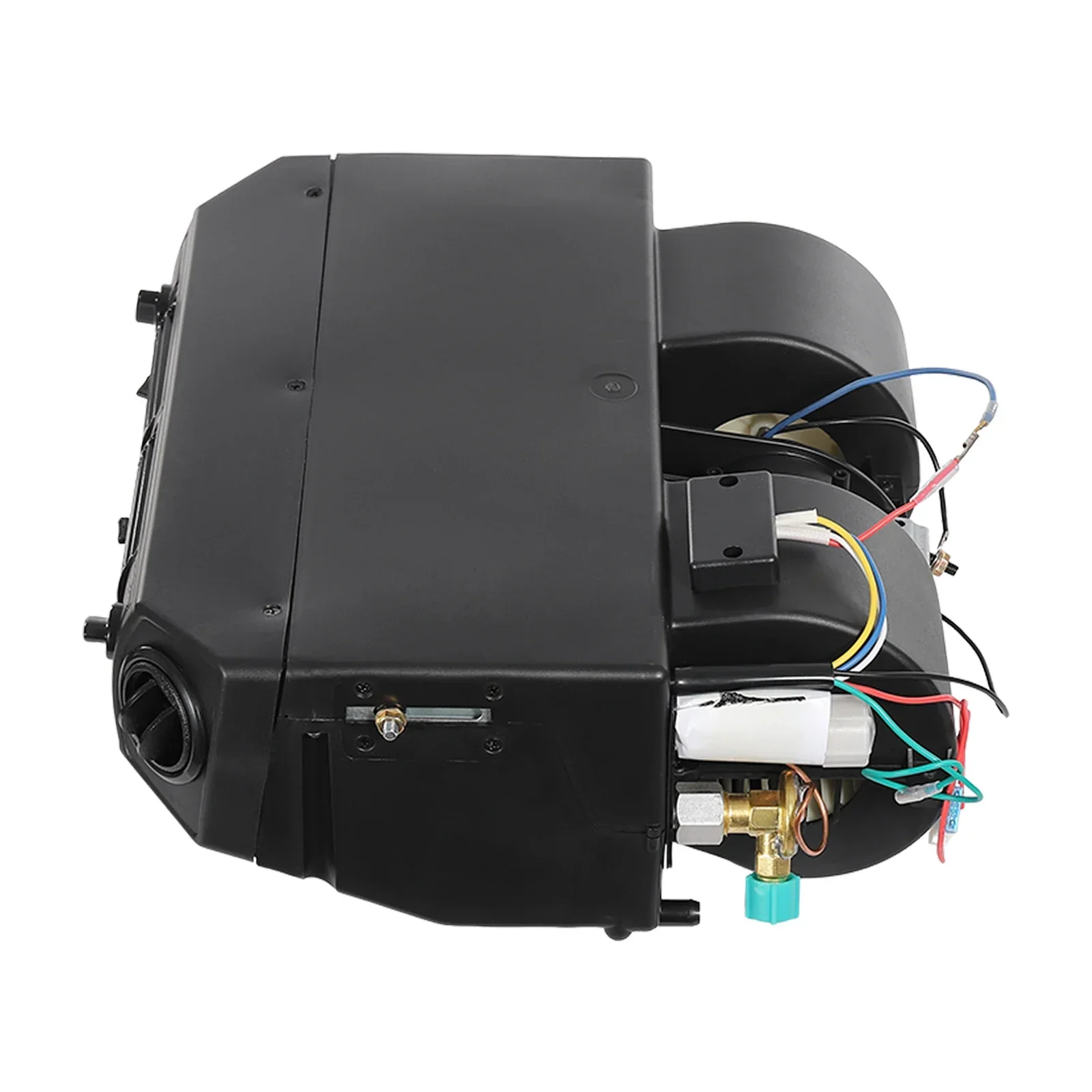 12V Truck Car AC Evaporator - Heavy Duty Aluminum Cooling Unit With 3-Speed Control, 680m³/H Airflow & Drain Hose