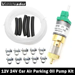 12V/24V 1KW-5KW Car Upgrade Ultra Low Noise Heater Fuel Filter Hose Clip Pipe Line Kit For General Car Air Parking Oil Pump Kit