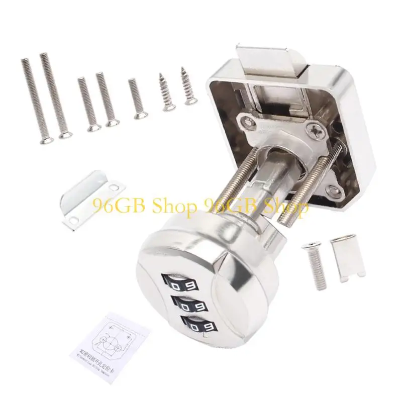96GB Drawer Security Combination Lock For Campers Boat Household Furniture Waterproof