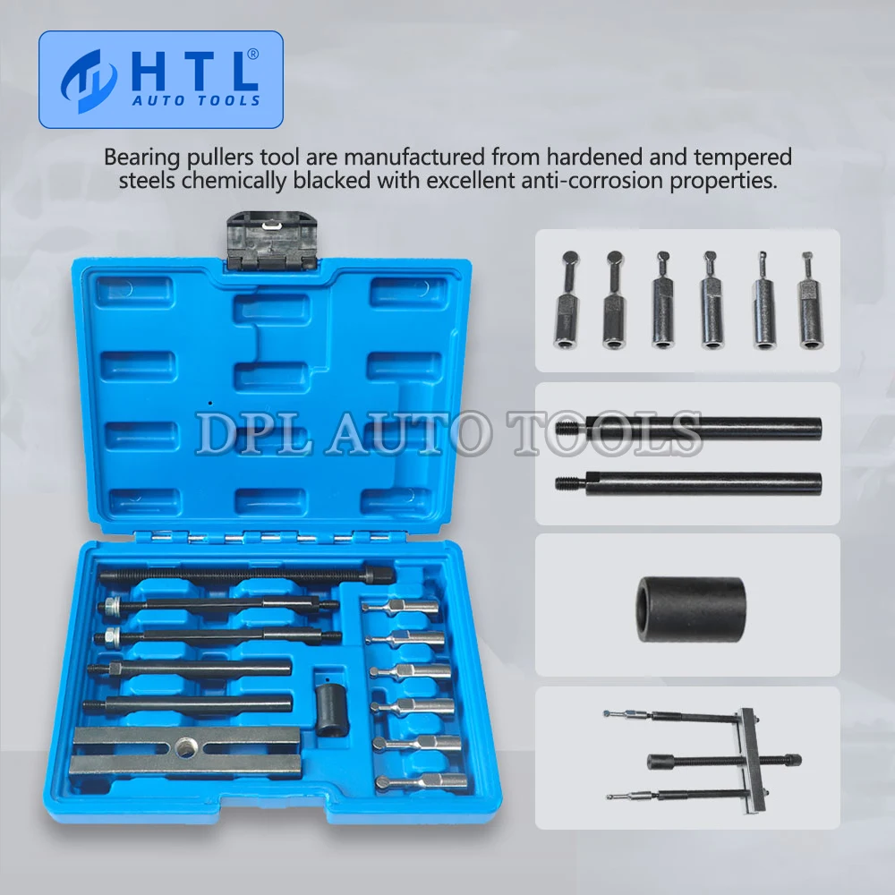 13 Pcs Small Insert Bearing Race Puller Remover Tool Kit Embedded Insert Bearing Puller Professional Car Repair Tool