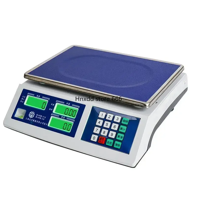 Weighing and counting electronic scale 3kg/15kg/30kg scale accurate 0.1g/1g industrial weighing