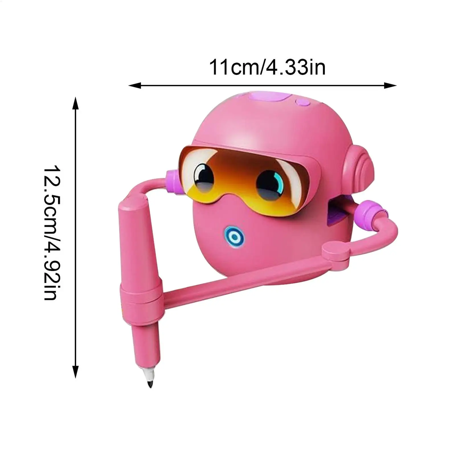 Drawing Robot for Kids with 100 Cards Educational Interactive Smart Arts Crafts Toy Drawing Robot for Prechoolers Kindergarten