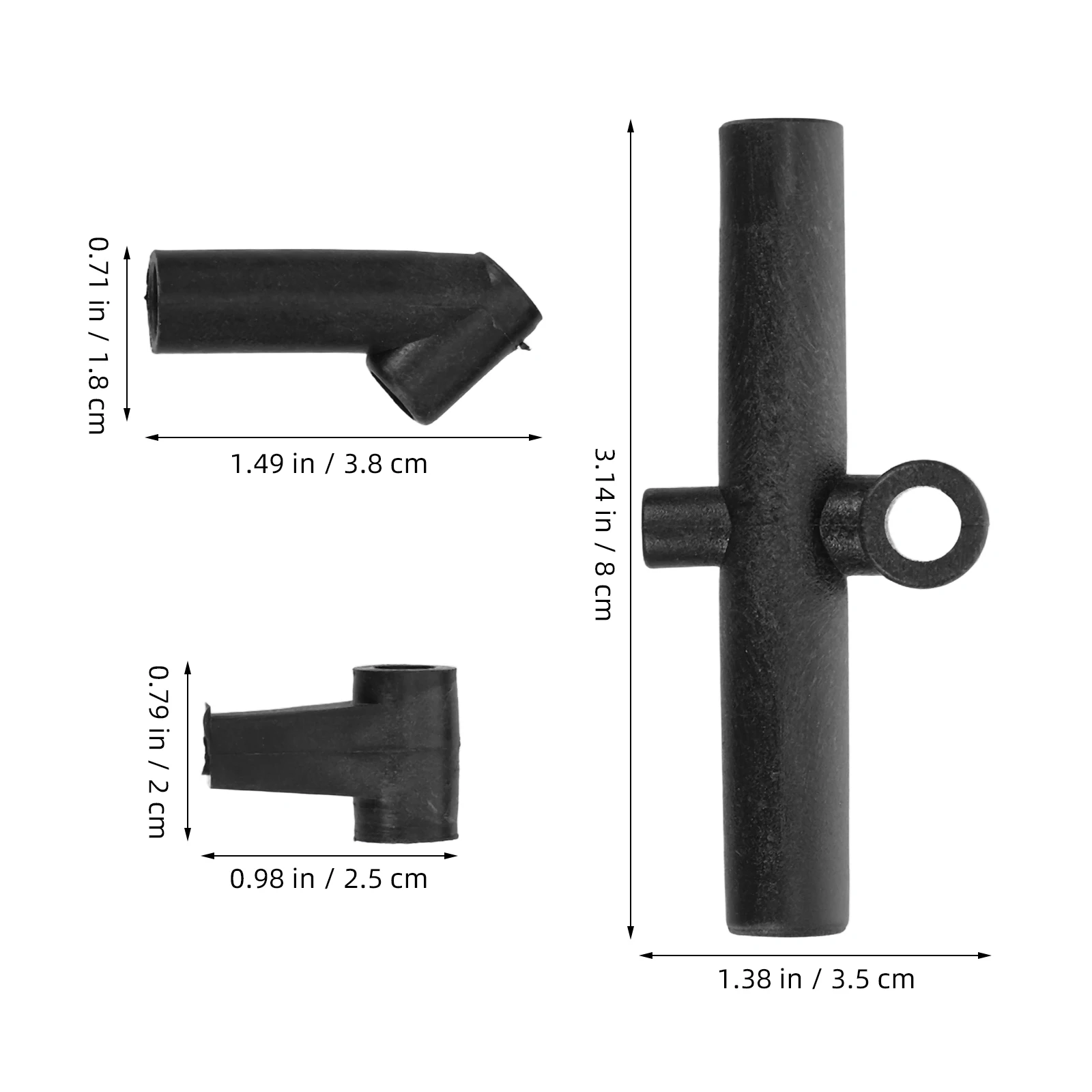 12 pièces accessoires cadre en plastique outils composants bricolage connecteur pièces bec de canard cerf-volant cadre pièces tige en plastique connecteurs assemblage