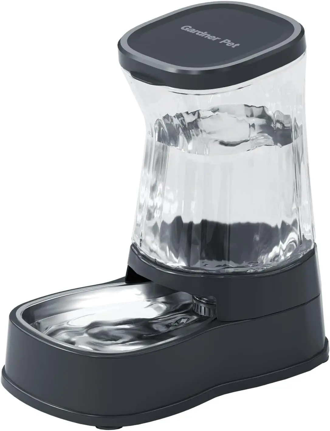 

Automatic Pet Water Dispenser, Gravity Stainless Steel Feeder, Large Capacity BPA-Free for Dogs Cats