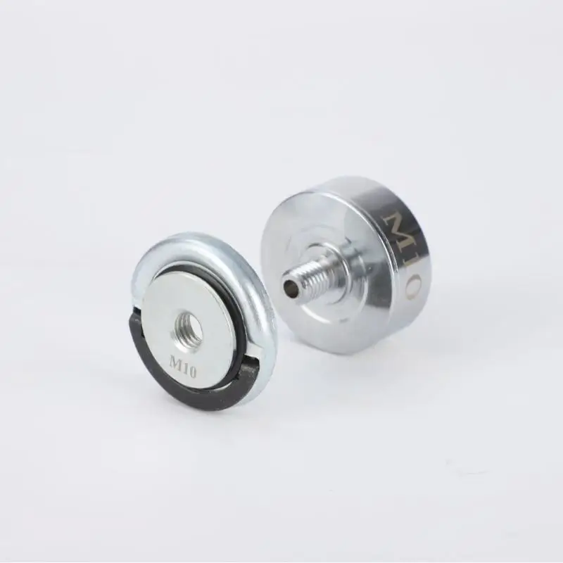 Self Locking Flange Nut Quick Release Press Plate M10 M14 Thread Replacement Angle Grinder Accessories
