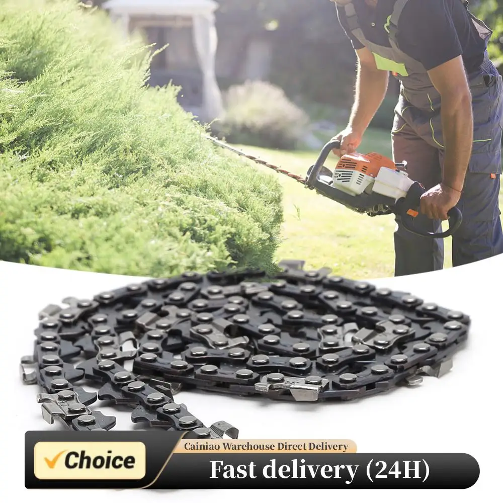 

1-5Pcs 12"Guide Metal Chainsaw Chain Kit 45Link Guide Bar with 3/8" Low Profile Pitch 0.050" Groove Width Rounded Teeth Chainsaw