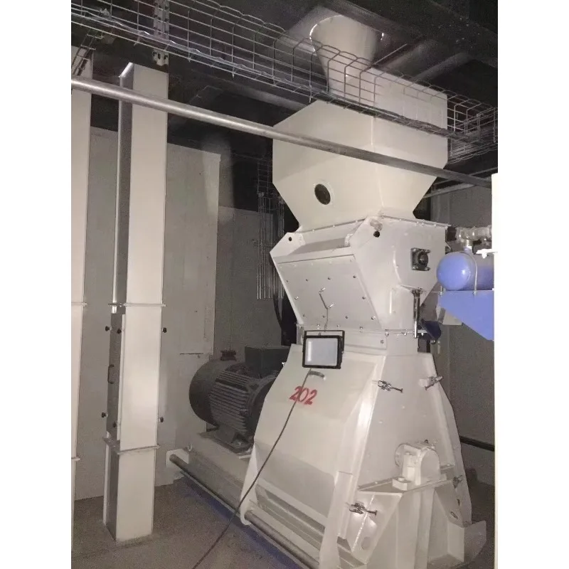 Hot-selling corn soybean fine grinding industrial hammer crusher crushing pelletizing raw materials