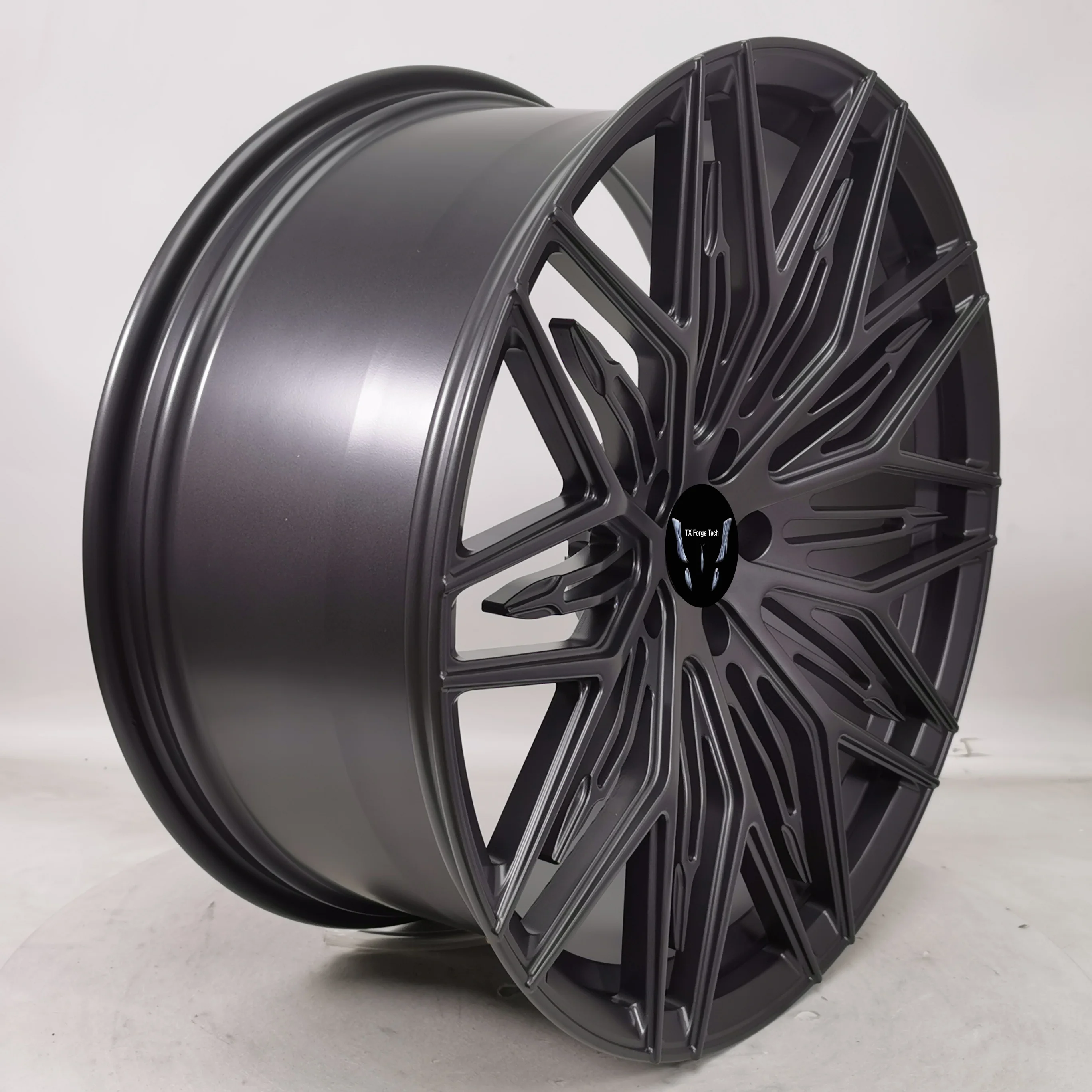 Customized Lightweight 6061-T6 Aluminium Alloy Passenger Wheel Hubs with 35mm ET New Condition for Various Sizes Bronze Finish