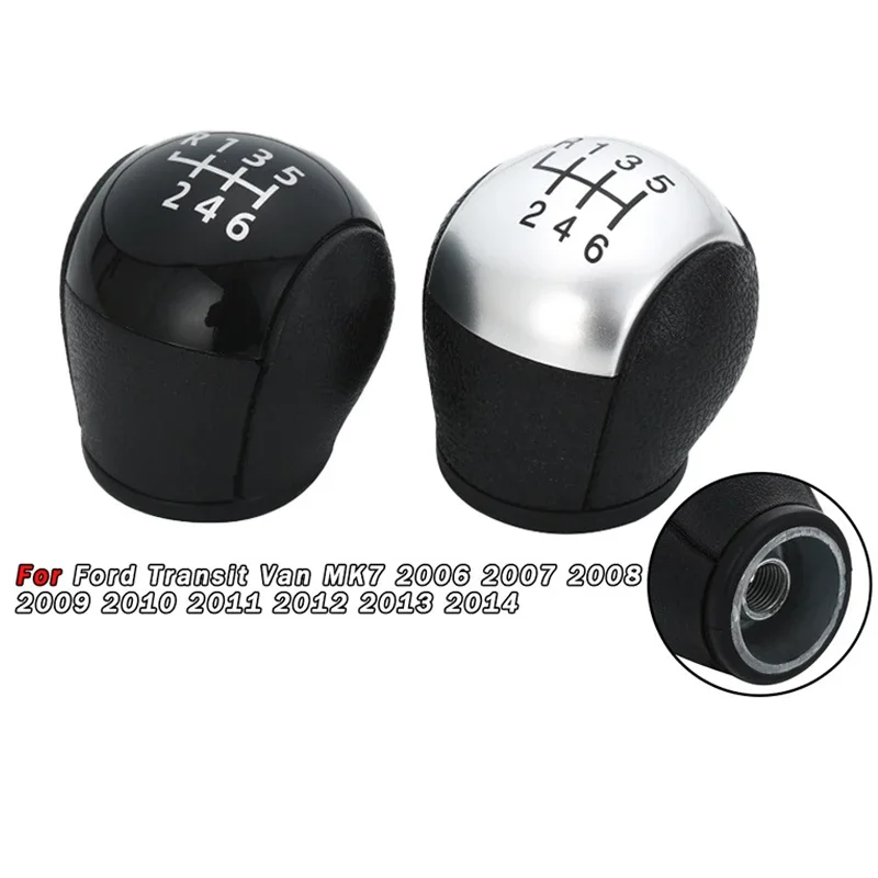 

6-Speed Gear Shift Knob for Ford Transit Van MK7 2006-2014 - Car Transmission Shifter Handle, Durable Auto Interior Accessories