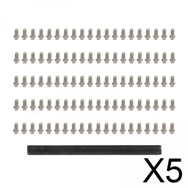 

5x винты M1.4 DIY 1,0-дюймовые винты для шин для осевых SCX24 RC альпинистских автомобильных запчастей