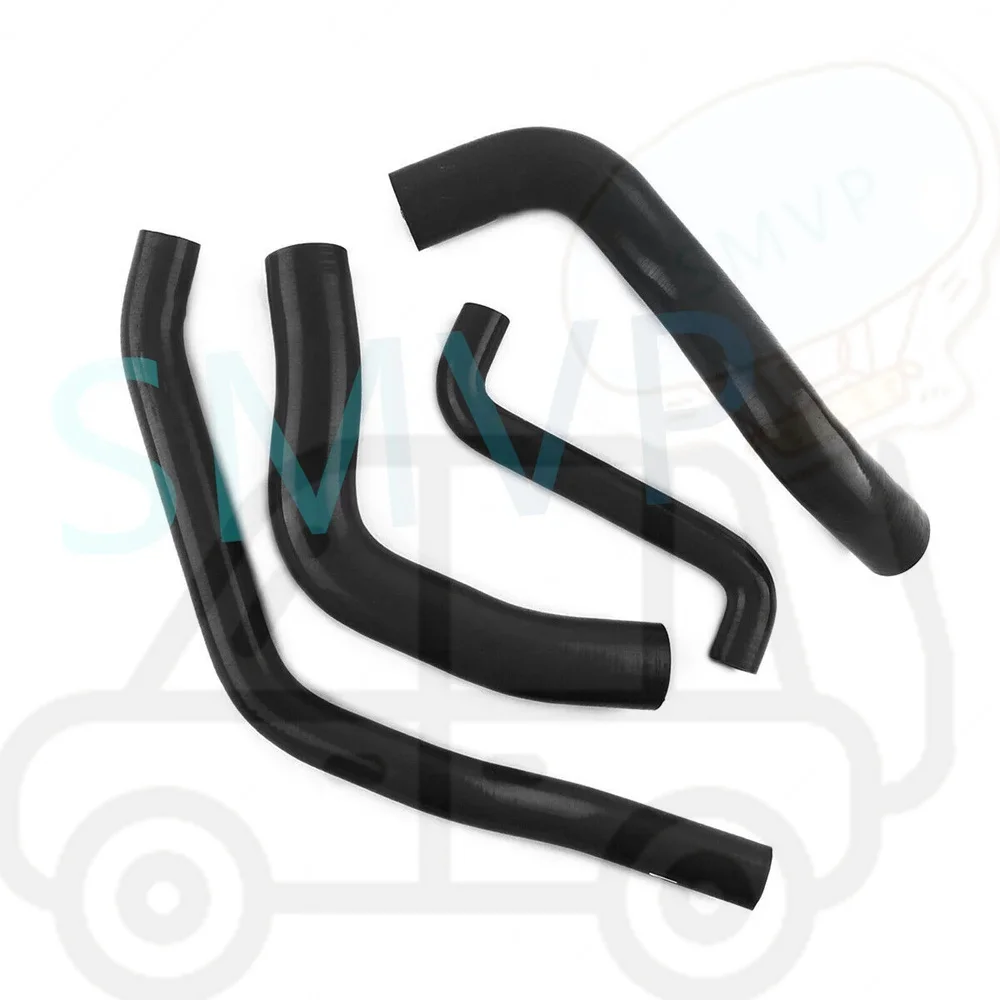 Silicone Radiator Hose Pipe For 1994-1998 Ford Falcon Fairmont EF EL 4.0 I6 4PCS 1995 1996 1997 Upper and Lower