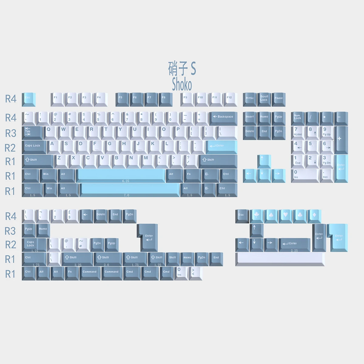 

172 клавиш GMK SHOKO колпачки для клавиш Вишневый профиль PBT Doubleshot колпачок для клавиш MX переключатели игровая механическая клавиатура