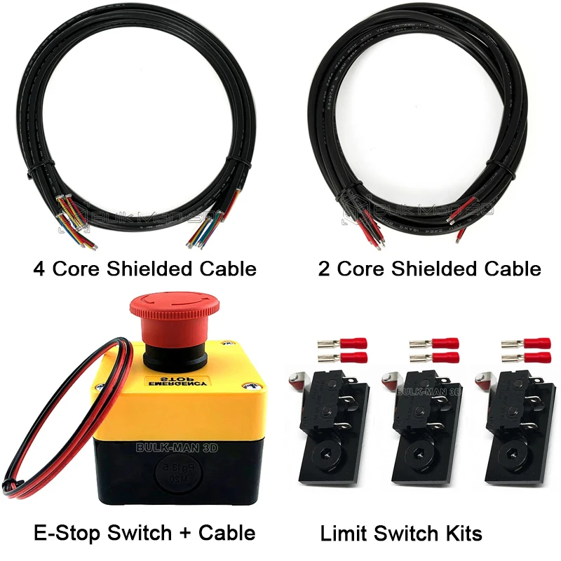 4Axis USB UC300 Mach3 Controller Bundle with 3N.m Closed Loop Stepper Motors for OXMAN/ULTIMATE Bee/QueenBee Pro CNC Machine