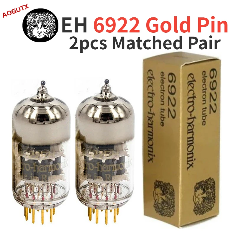 

Aogutx EH 6922 Vacuum Tube Gold Pin Replaces 6922 E88CC ECC88 6DJ8 6N11 HIFI Audio Valve Electronic Tube Amplifier Kit DIY