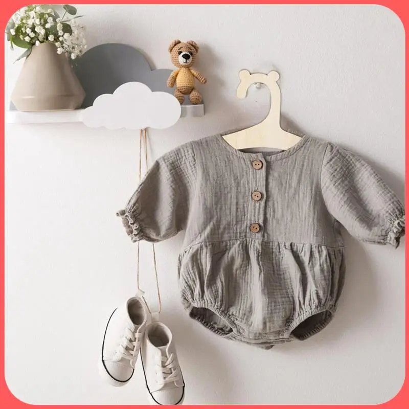 

AA89-Baby Coat Hanger For Clothes 9In Kids Baby Toddler Children Wooden Hangers For Clothes&Pants 20Piece