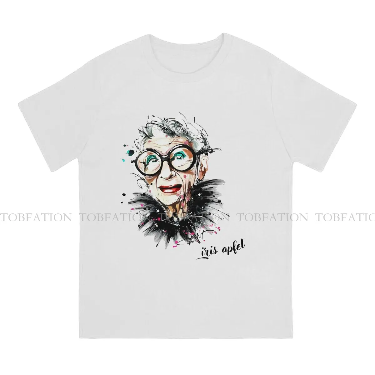 Iris Apfel 100% Cotton TShirt Mode ist Elegant T Shirt Leisure Men Tee Shirt Printing Big Sale