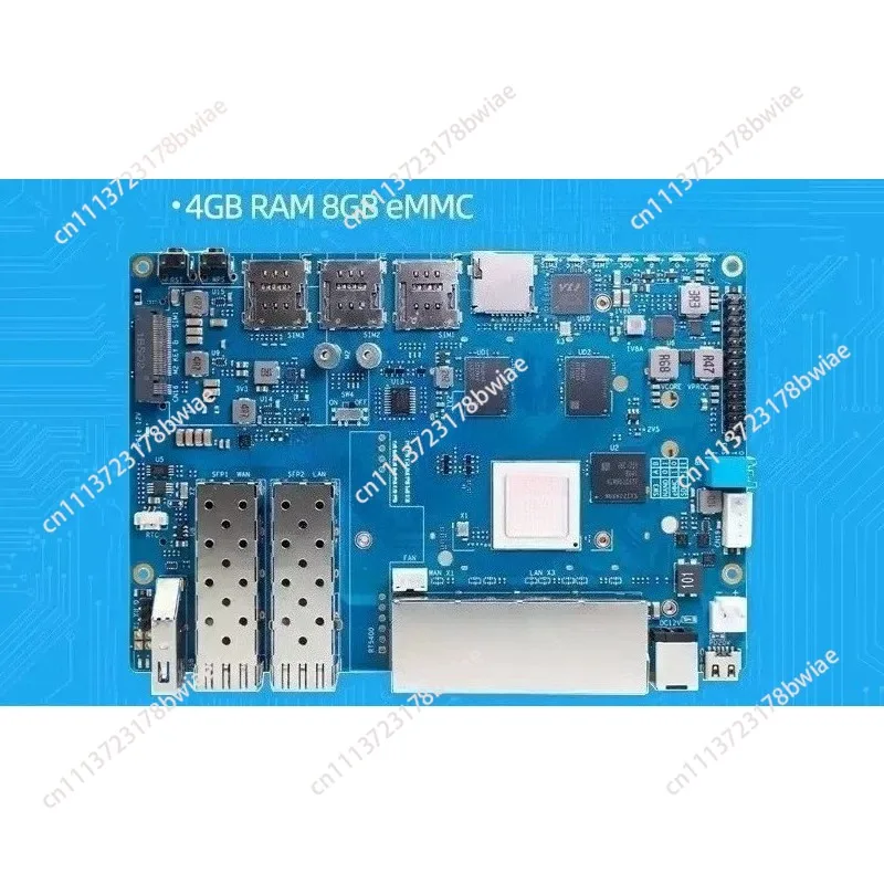 BPI-R4 main board  MT7988 open source high performance router development board