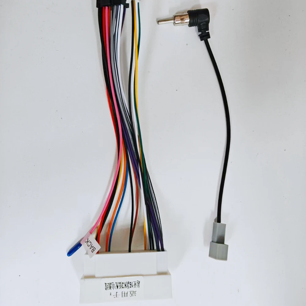 Car Radio Female ISO Radio Plug Power Adapter Wiring Harness Special for Hyundai Verna tucson KIA K3 2016 harness power cable