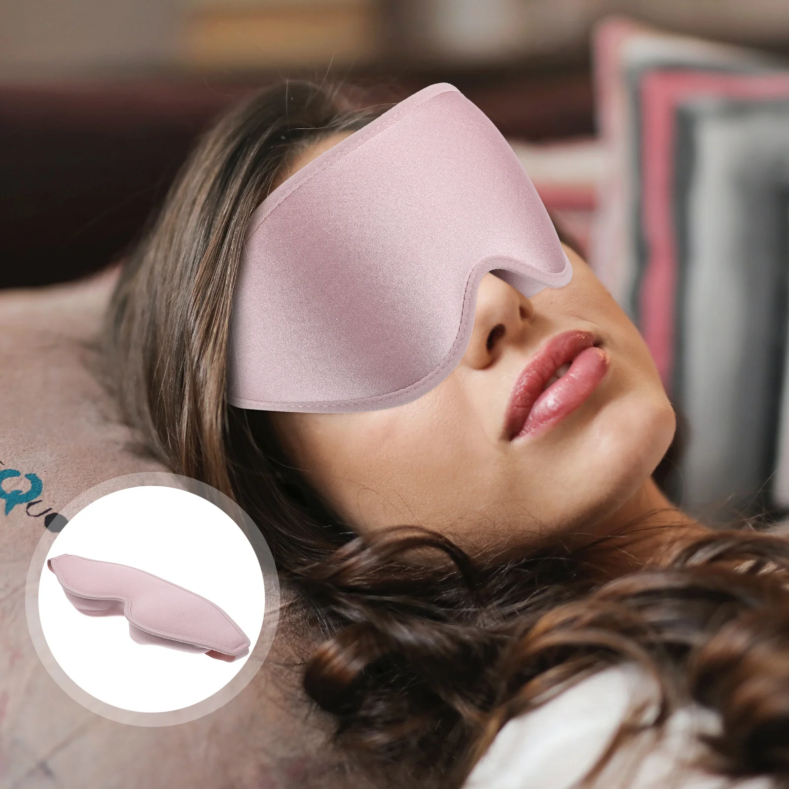 

1pc Eye Home Sleep Rest Patch Eyeshade Hotel Train Rest Blackout Eyeshade Eye Mask Blindfold Blindfold Sleep Patch