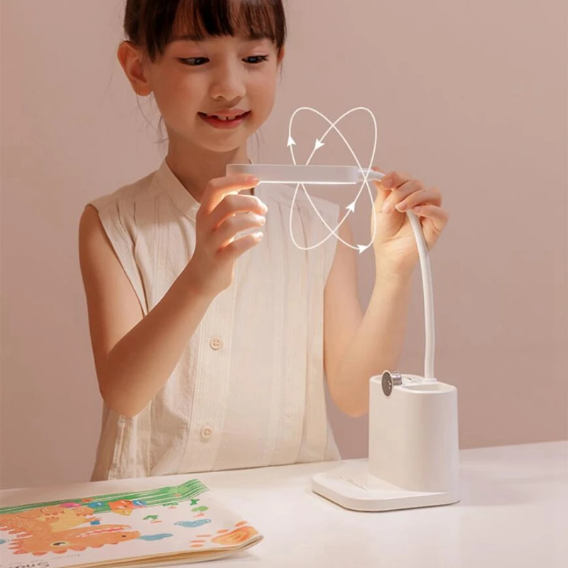 Multifunctional Lamp Electrodeless Dimming Student Desktop Led Eye Protection Learning Table Lamp Desk Light