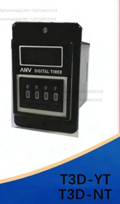 Digital display time relay T3D-YT/NT original and genuine