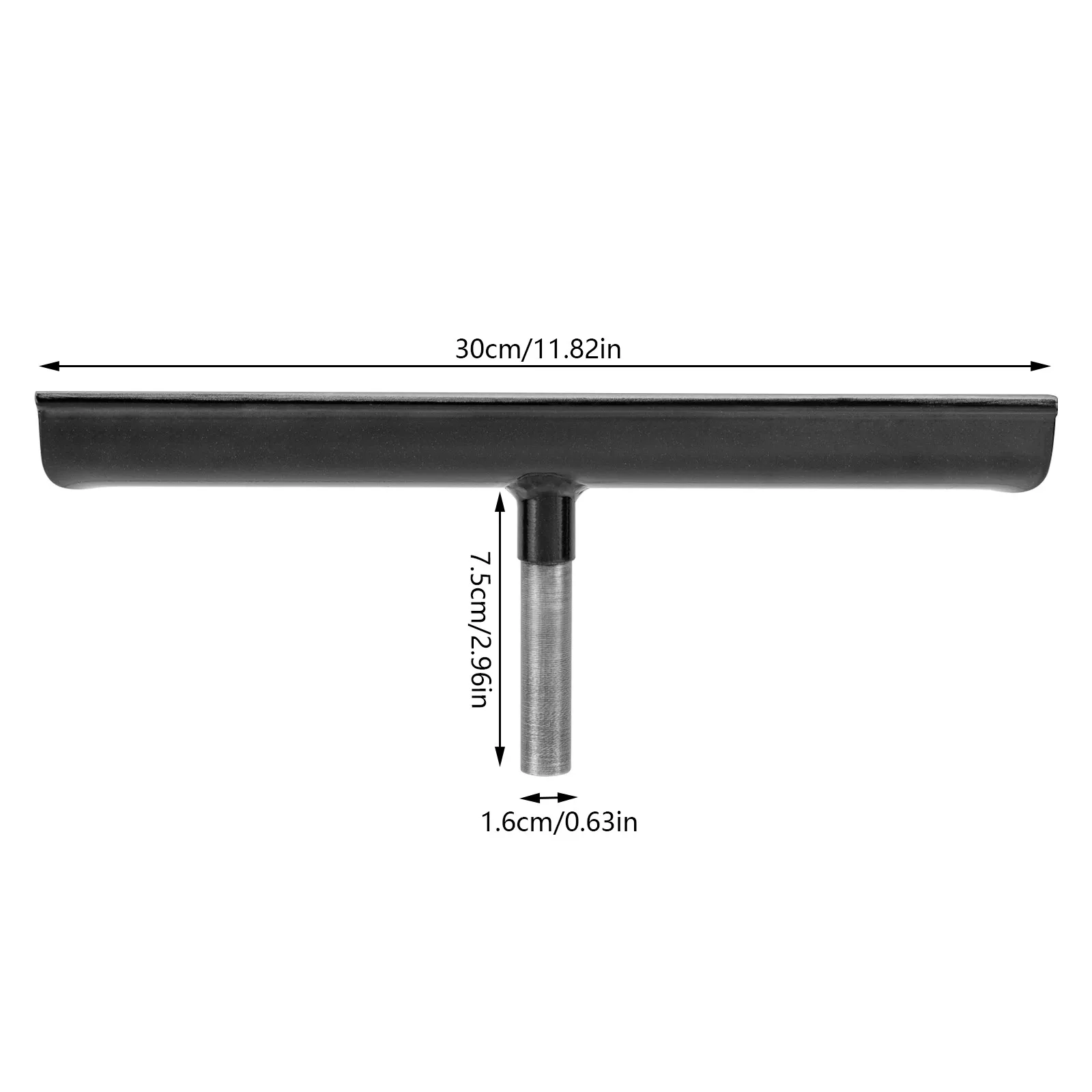 12 inch roestvrijstalen houtdraaibank gereedschapssteun, voor houtbewerking draaibank draaien, ronde staaf draaibank gereedschapssteun