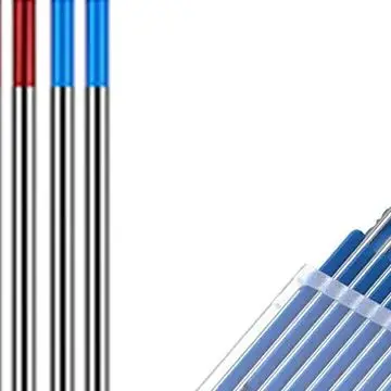 Electrode 2% Lanthanum For TIG Welding Rods Blue WL20 3/32 x 7 inch for Low Current AC DC Welding 10 Piece Set