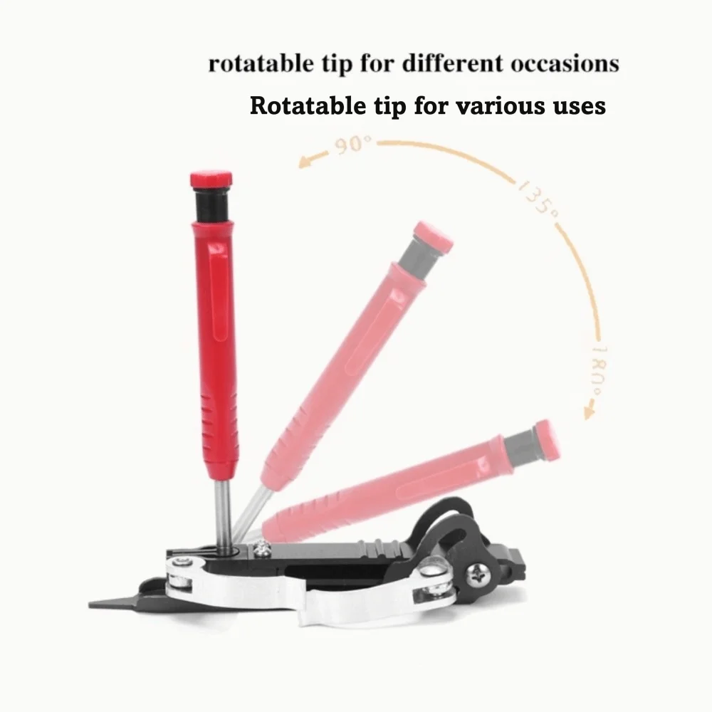 Aluminium Alloy Scribing Ruler Anti-Deformation Adjustable Woodworking Compass Multifunctional Precise Measurement